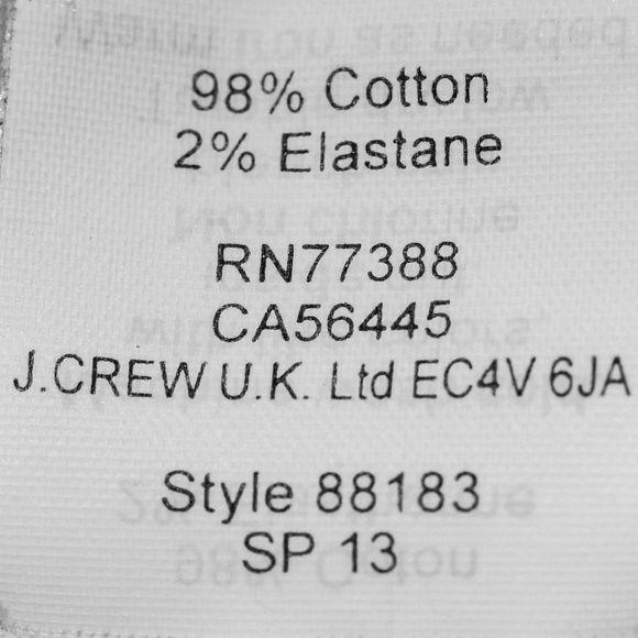 J. Crew Women's Vintage Cropped Matchstick White Denim Jeans; Women's Size 27 - Picture 8 of 10